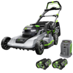 EGO POWER+ 21in 56V Cordless Self-Propelled Lawn Mower LM2122SP-2 with Touch Drive, (2) 4.0Ah Batteries & Rapid Charger
