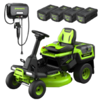 Greenworks 42in 80V Zero-Turn Riding Lawn Mower CrossoverZ with (6) 6.0Ah Batteries & 600W Charger