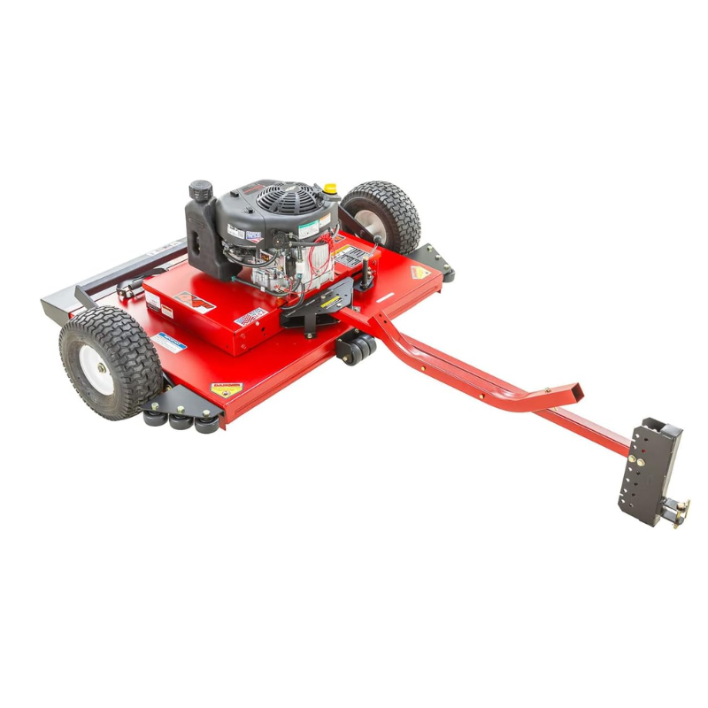 1 Swisher 44in 11.5HP Briggs Tow-Behind Finish Cut Mower FC11544CL Adjustable Offset Hitch - Image 1