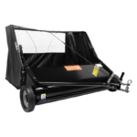 Agri-Fab 50in Tow-Behind Lawn Sweeper 26 cu ft Hopper Adjustable Brush Height