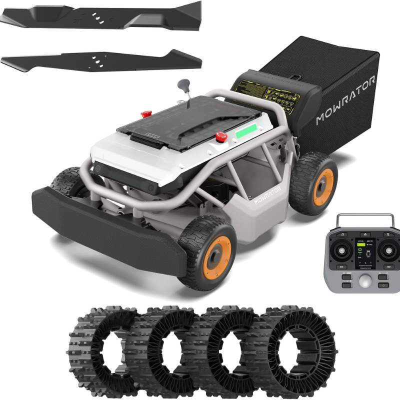 1 Mowrator 21in 4WD Remote Control Lawn Mower S1