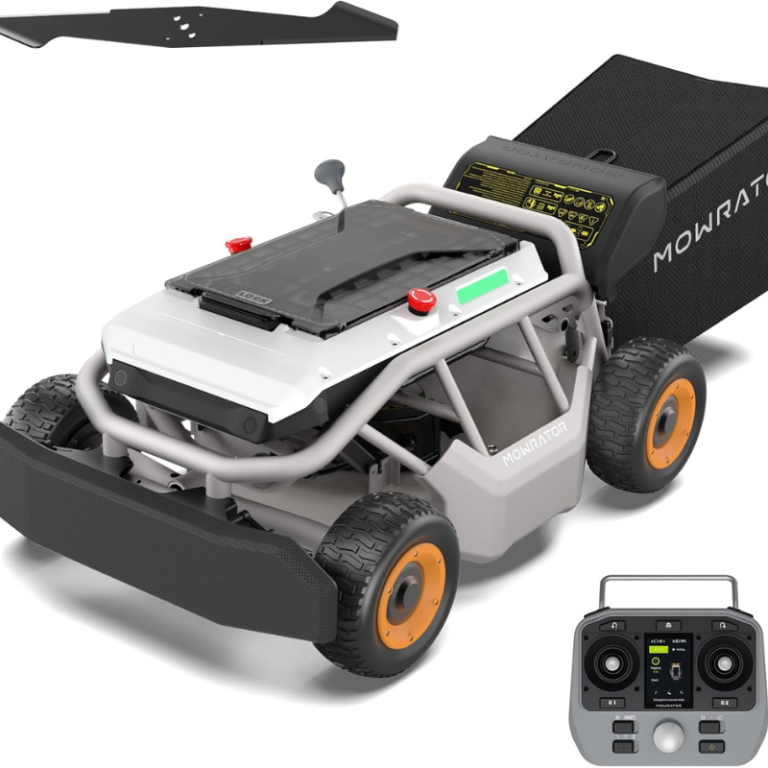 Mowrator 21in 4WD Remote Control Lawn Mower S1 front view