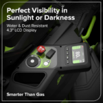 Greenworks 42in 60V CrossoverT Cordless Riding Lawn Tractor with (4) 8.0Ah Batteries & 600W Plug-In Charger - Image 14