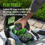 EGO POWER+ 30in 56V Cordless Self-Propelled Lawn Mower LM3004SP-2 with Super Composite Deck, (2) 6.0Ah Batteries & Dual Port Charger - Image 2