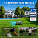 YARDCARE 8611 sq ft GPS 3D Vision Robot Lawn Mower M800Plus APP Control Obstacle Avoidance - Image 2