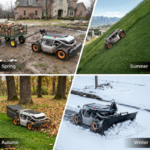 Mowrator 21in 4WD Remote Control Lawn Mower S1 1.12 Acre 50° Slope Climbing - Image 2