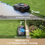 MOVA LiDAX Ultra 2000 Robot Lawn Mower with 4G with Garage for 0.5 Acre, No Wire No RTK+360° 3D LiDAR+AI Vision, 45% Slope, Cut Height 1.2"-3.9", 150 Multi-Zone,Edge Cutting(Garage Shipped Separately) - Image 3