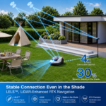 ECOVACS 0.25 Acre RTK Vision Robot Lawn Mower GOAT O1000 Zero-Edge Cutting - Image 3