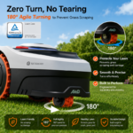 Segway 0.25 Acre EFLS NRTK Vision Robot Lawn Mower Navimow i210 AWD All-Wheel Drive - Image 3