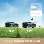 MOVA 0.25 Acre 3D LiDAR AI Vision Robot Lawn Mower LiDAX Ultra 1000 Wire-Free Zero-Edge Cutting - Image 5