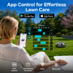 YARDCARE 8611 sq ft GPS 3D Vision Robot Lawn Mower M800Plus APP Control Obstacle Avoidance - Image 5