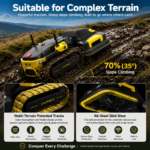 YARBO 6 Acre AI Vision RTK Robot Lawn Mower Pro Modular System - Image 5