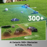 MOVA 0.75 Acre 3D LiDAR AI Vision Robot Lawn Mower LiDAX Ultra 3000 AWD Wire-Free Dual Map Navigation - Image 4