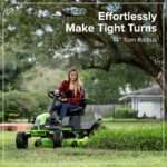 Greenworks 42in 60V CrossoverT Cordless Riding Lawn Tractor with (4) 8.0Ah Batteries & 600W Plug-In Charger - Image 6