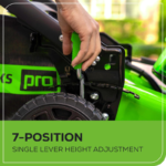 Greenworks Pro 21in 80V 80V Lithium-Ion Push Lawn Mower GEN 2 Auto Switch with 4.0Ah Battery & Charger - Image 6