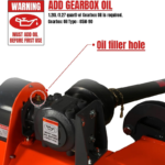 MechMaxx 72in 70-110HP CAT 2 Ditch Bank Flail Mower AGF72 111in Offset Hydraulic Rotation - Image 7