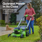 Greenworks 21in 60V Lithium-Ion Self-Propelled Lawn Mower Dual-Blade System with (2) 5.0Ah Batteries & Rapid Charger - Image 8