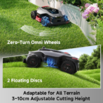 MOVA 0.75 Acre 3D LiDAR AI Vision Robot Lawn Mower LiDAX Ultra 3000 AWD Wire-Free Dual Map Navigation - Image 6