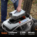 Mowrator 21in 4WD Remote Control Lawn Mower S1 1.12 Acre 50° Slope Climbing - Image 8
