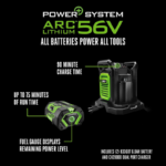 EGO POWER+ 30in 56V Cordless Self-Propelled Lawn Mower LM3004SP-2 with Super Composite Deck, (2) 6.0Ah Batteries & Dual Port Charger - Image 9